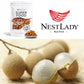 NESTLADY Premium Dried Longan Fruit Meat, 200g, 100% Natural, No Sugar Added, Unsweetened, Perfect for Tea and Snacks