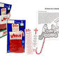 SCRIPTURE CANDY Candy Cane Story Set, 12 Piece, Multicolor, Includes Bookmark & Activity Page