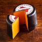 Medium Aged Cheddar Cheese Wheel - 6+ Months | 3 Pound Black Wax Wheel | Creamy, Sweet & Distinct Authentic Wisconsin Cheddar Ch