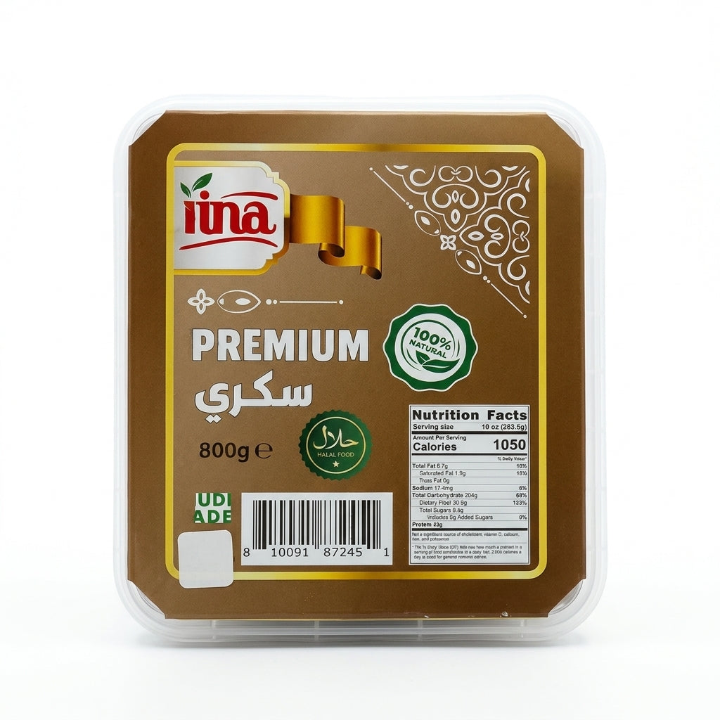 Zeina Sukkari Premium Dates 800g - Saudi Arabian Vegan Halal