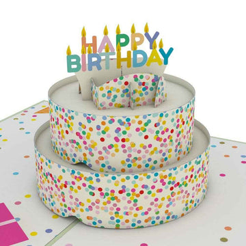 Sprinkles Birthday Cake 5''x7'' Card, Birthday Cards