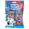 Icee Sour Gummy Bears, Red Cherry and Blue Raspberry