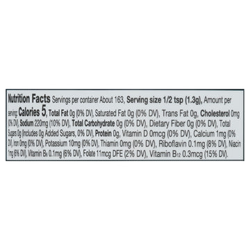 Fc Nutrnl Yst Salt&Vngr ( 1 X 7.51 Oz   )
