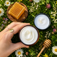 Organic Grass-Fed Beef Tallow Balm with Raw Honey – Handmade Deep Moisturizing Skin Balm for Dry Skin, Face & Body Care