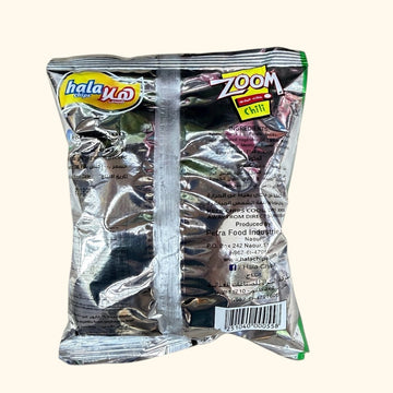 Hala Chips Zoom Chili Flavor - Crispy Potato Chips with Spicy Kick