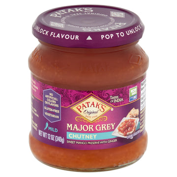 Patak'S Major Grey Chutney (6X12Oz)