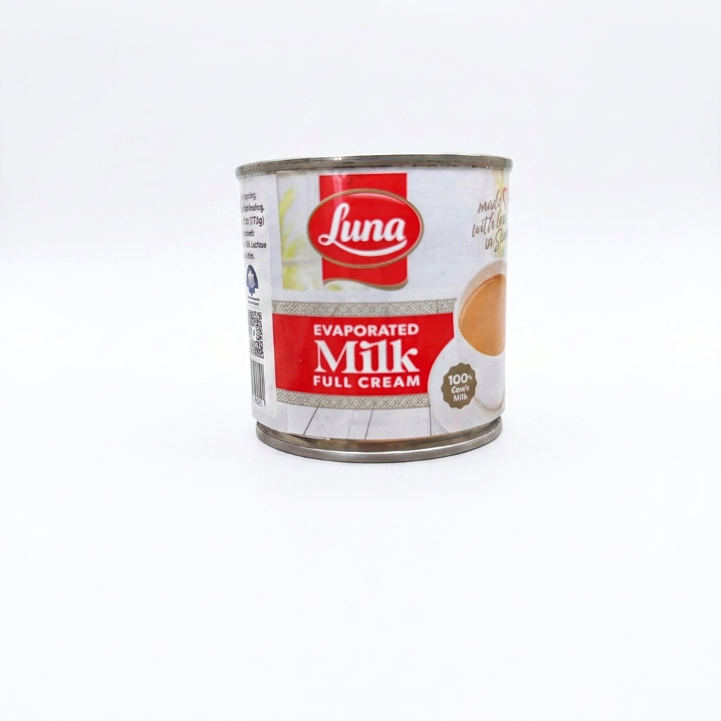Luna Evaporated Milk Full Cream 170g - 100% Cow's Milk