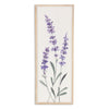 Lyulia Vertical Flowering Lavender Bouquet Wall Panel - Left
