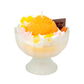 Fruit Ice Cream Creative and Beautifully Shaped Yogurt Cup Soy Wax Scented Candle, Dessert-Inspired Decorative Candle Gift for Birthday, Souvenir, Home Decor and Special Occasion Gifting