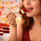 Andy Anand Sugar-Free Red Velvet Cake, 2.4 lb – Belgian Cocoa, Sugar-Free Cream Cheese Frosting, Keto & Diabetic-Friendly Birthday Gift