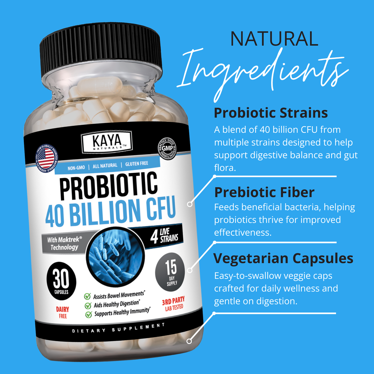 Probiotic Formula – 40 Billion CFU