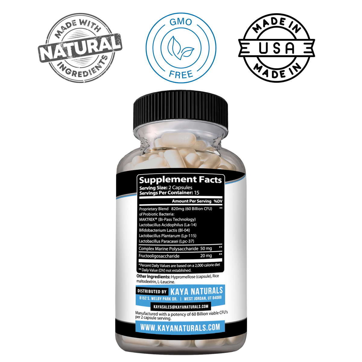 Probiotic Formula – 60 Billion CFU