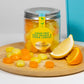 Andy Anand Sugar-Free Sour Orange Hard Candy, 28 pc, 7 oz – Copper-Kettle Boiled, Keto & Diabetic-Friendly, Gluten-Free Gourmet Gift Box