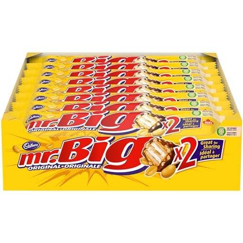 Cadbury Mr. Big King Size, Chocolatey Candy Bars