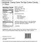 Hand-Spun Jumbo Candy Cane - Tye Dye / Cotton Candy - 1.75oz