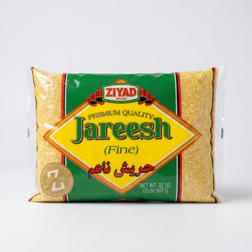 Ziyad Jareesh Fine 32 oz - Premium Quality Crushed Durum Wheat