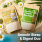 Smooth Sleep & Digest Duo, Chamomile Flower & Fennel Seed Herbal Tea Bags, 100% Natural & Pure Flowers and Seeds, Eco-Conscious & Biodegradable Tea Bags, No Sugar, No Caffeine, No Gluten, Vegan – Herbal Beverage