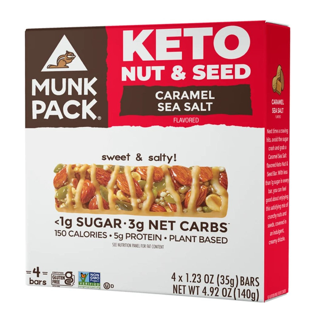 MUNK KETO CARAMEL SSALT ( 6 X 4 PACK )