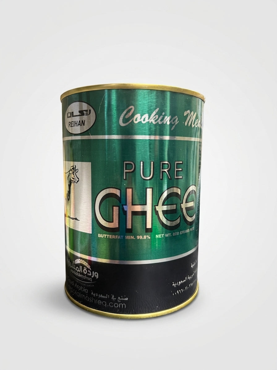 Reihan Pure Ghee 800g - Premium Cooking Butterfat 99.8%