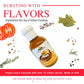 Indian Curry Simmer Sauce By Flavor Temptations | Organic Spices, Vegan, Gluten-Free, Low Sodium (8 Fl Oz Glass Bottle)