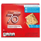 Fiber Now 70 Calorie Cinnamon Coffee Cake Bars, 6 ct On the Go Low Carb (5g Net) Snack Snacking Food Treat, Millville 5.29oz Box