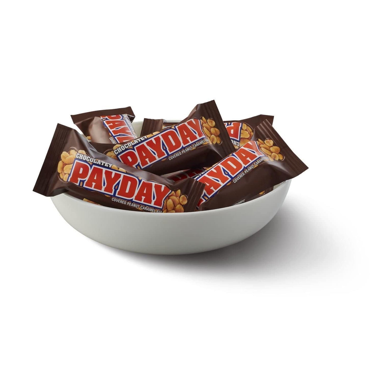 Yummy Chew PayDay Chocolate Snack Size Bars - 35 Individually Wrapped - 2 Pound Pack
