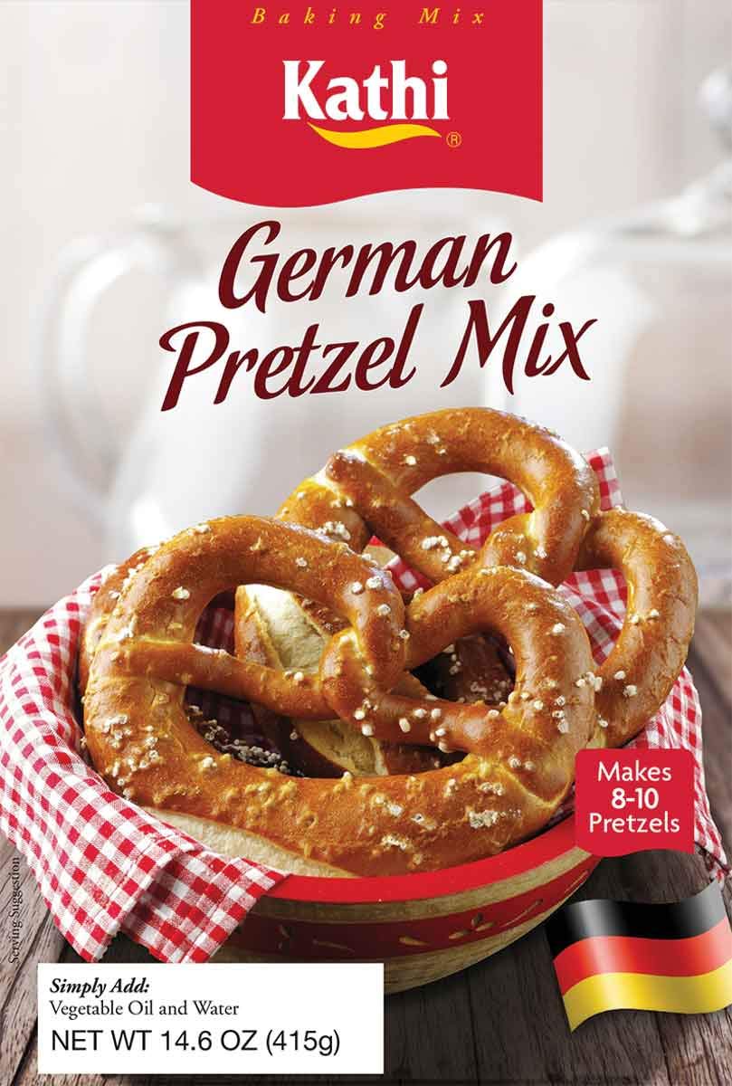 Kathi German Pretzel Baking Mix  14.6 Ounce