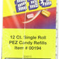 Pez Original Fruit Candy Refills, 6-Count Roll, 0.29 Ounce (Pack Of 12)