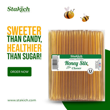 Stakich Clover Honey Stix (500 Count)