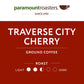 Paramount Roasters Traverse City Cherry Flavored Ground Coffee, 1-12 Ounce Package Medium Roast