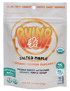 QuinoWow! Organic Quinoa Popcorn - Low Sugar, High Fiber, Air Popped, Vegan & Gluten Free - Made with Pure Organic Maple Syrup (