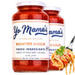 Yo Mamas Foods Keto Roasted Garlic Pasta Sauce, Vegan, Low Carb, Gluten Free, 1.56 lb (Pack of 2)