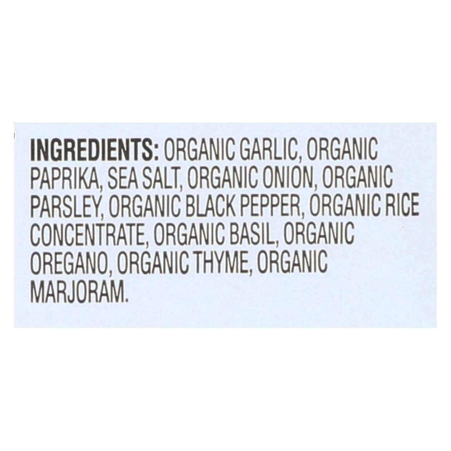 Simply Organic Garlic & Herb (12x.71 OZ)10