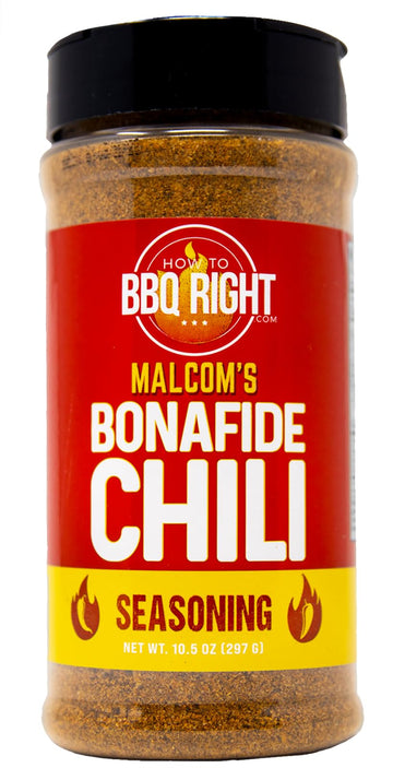 Malcom's Bonafide Chili Seasoning Mix | Championship Original Seasoning Kit | Perfect Blend of Gourment Spices for Meat, Vegan, 