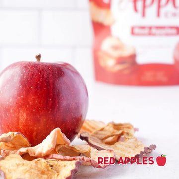 Simple Slices Gourmet Nut Baked Apple Chips, 0.75 Ounce (Pack of 8), Red Apple