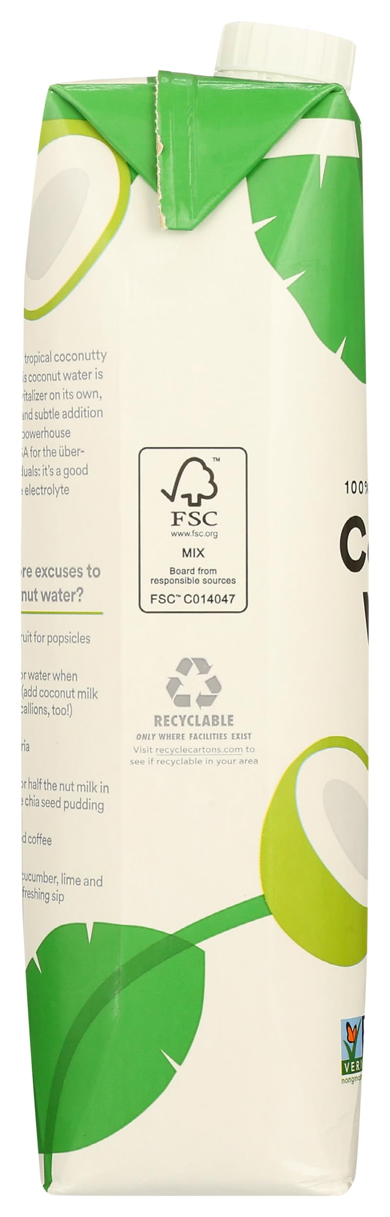 365 by Whole Foods Market, Coconut Water, 33.8 Fl Oz