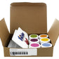 Trucolor 6-Color Vegetable Food Coloring Powder Set - Natural Gel Paste Powder