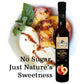 Ellora Farms Peach Infused Greek Balsamic Vinegar, Thick & Creamy, 8.45 oz, No Added Sugars, No Preservatives, Pack of 1