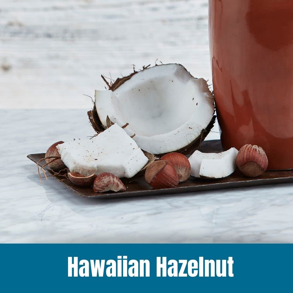 Door County Coffee Hawaiian Hazelnut Flavored Coffee |10Oz Bag | Ground Coffee Medium Roast |100% Arabica Coffee | Hawaiian Hazelnut