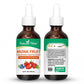 Monk Fruit Liquid Sweetener (Optimized With Erythritol) 4 Fl Oz (120 Ml) - Glass Bottle | 1 Pack