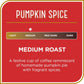 Don Francisco s Pumpkin Spice Flavored Coffee  100% Arabica  24 K-Cup Compatible Single-Serve Pods  Fragrant Holiday Blend  Seasonal Coffee