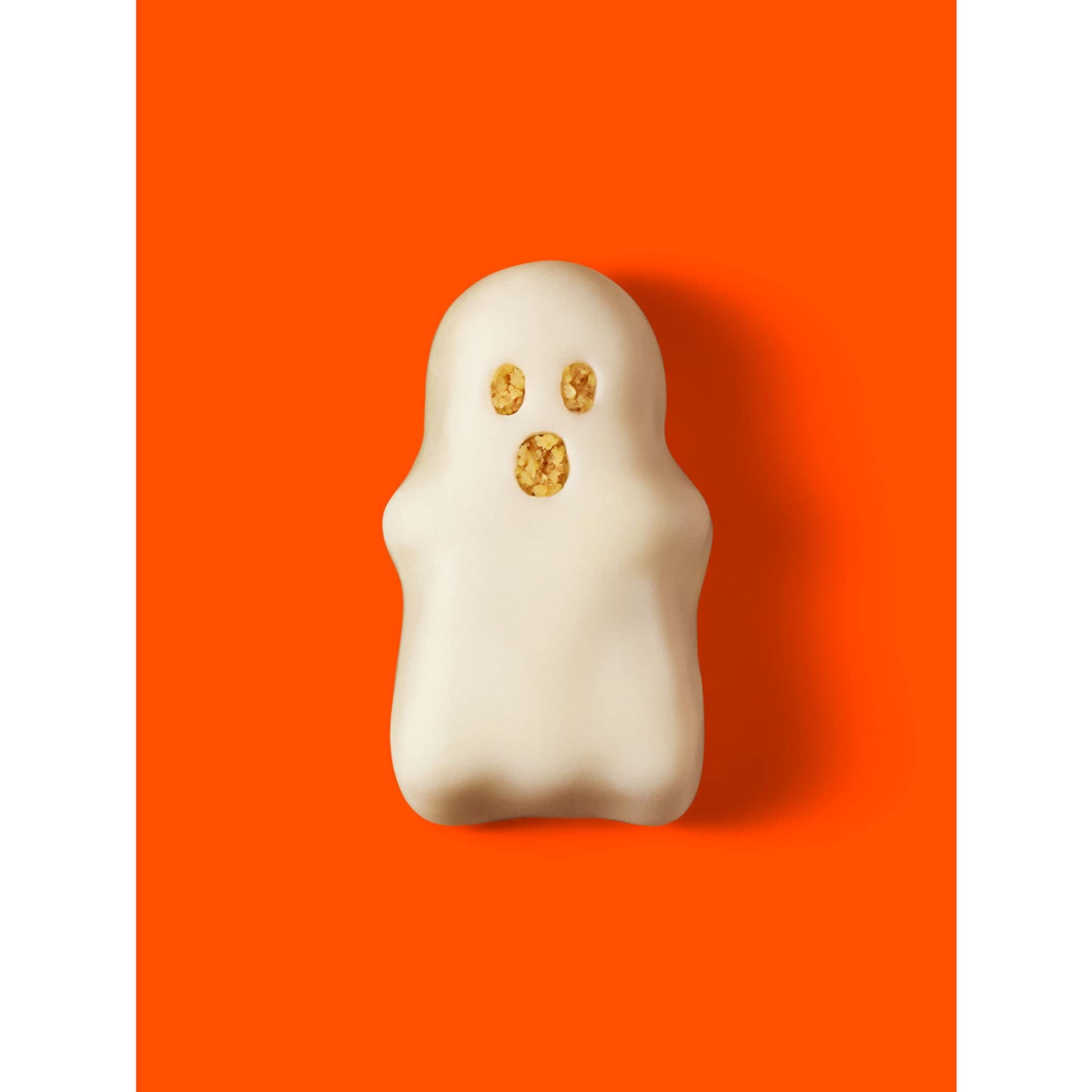 REESES White Creme Peanut Butter Snack Size White Ghosts, Halloween Candy Bag, 9.6 oz