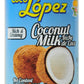 Coco Lopez Coconut Milk 6 Cans 13.5 Onz