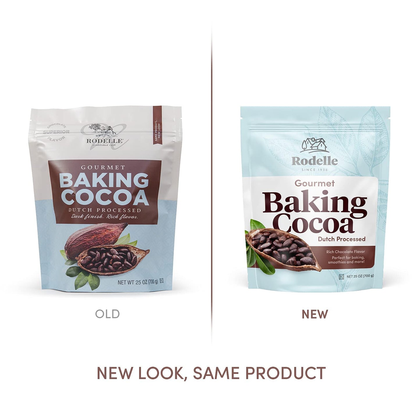 Rodelle Dutch Processed Gourmet Baking Cocoa Powder, 25 Ounce Bag