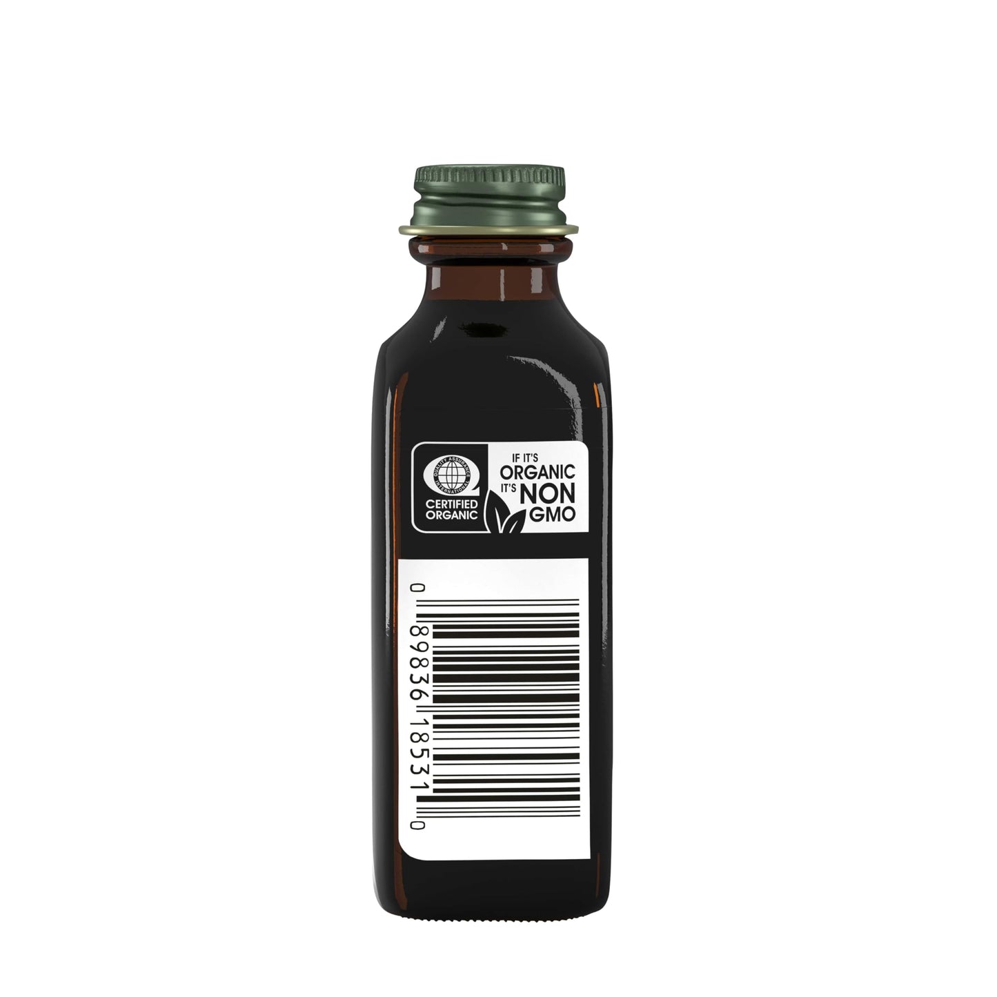 Simply Organic Pure Madagascar Vanilla Extract, 2-Ounce Glass Jar, Certified Organic, Sugar-Free Flavor For Smoothies