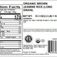 Yupik Rice, Organic Brown Long Grain Jasmine, 2.2 lb, Non-GMO, Vegan, Gluten-Free (Pack of 2)