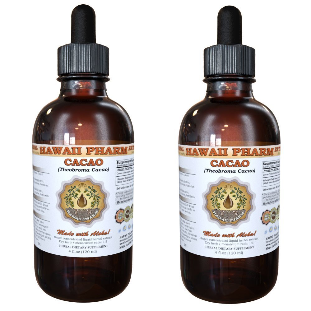 Hawaii Pharm Cacao Liquid Extract 2x2 oz