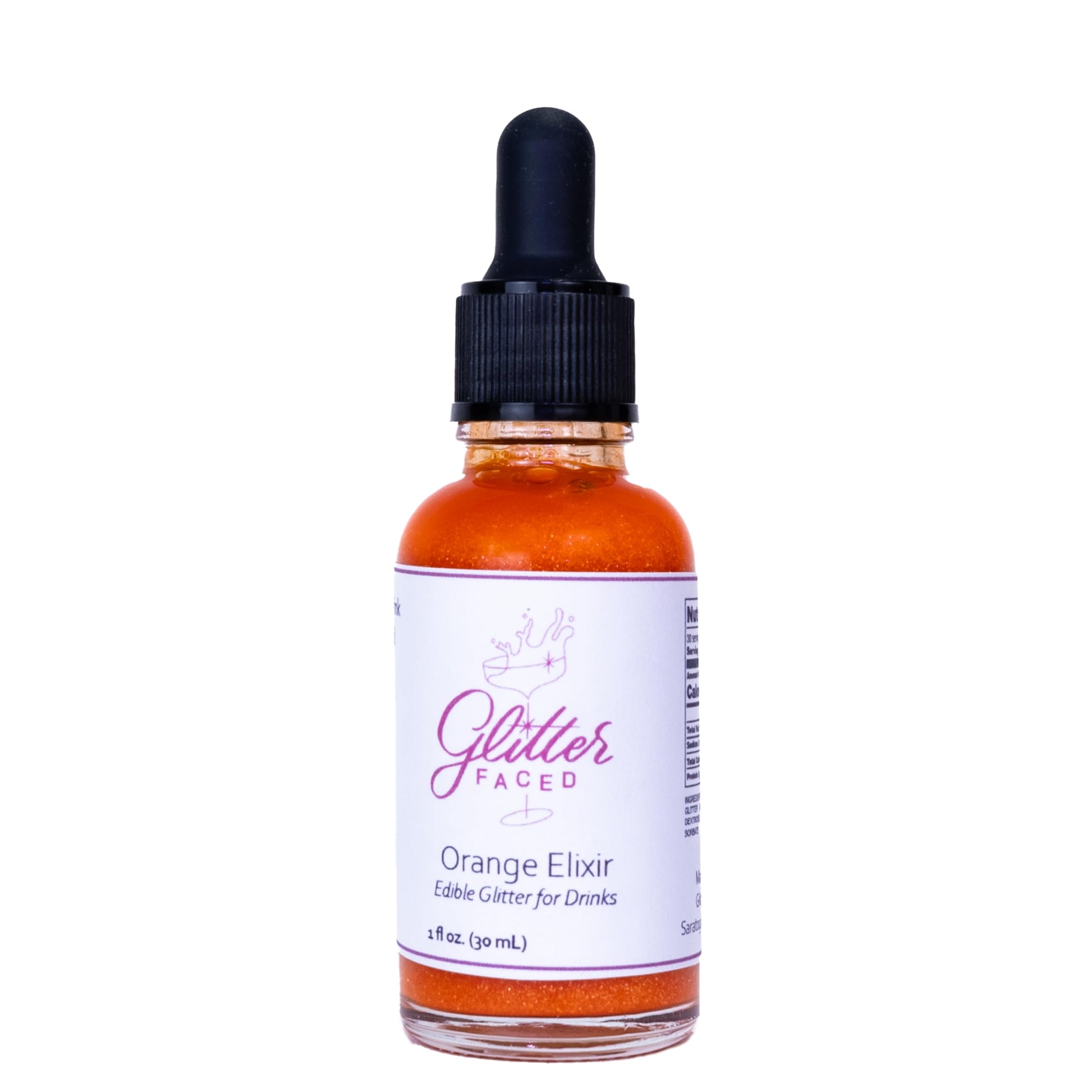 Glitter Faced - Edible Glitter for Cocktails & Drinks - Mess-Free Glitter Drop, Food-Grade, 0 Cal, Sparkle Luster Dust, Drink Gl