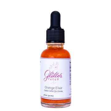 Glitter Faced - Edible Glitter for Cocktails & Drinks - Mess-Free Glitter Drop, Food-Grade, 0 Cal, Sparkle Luster Dust, Drink Gl