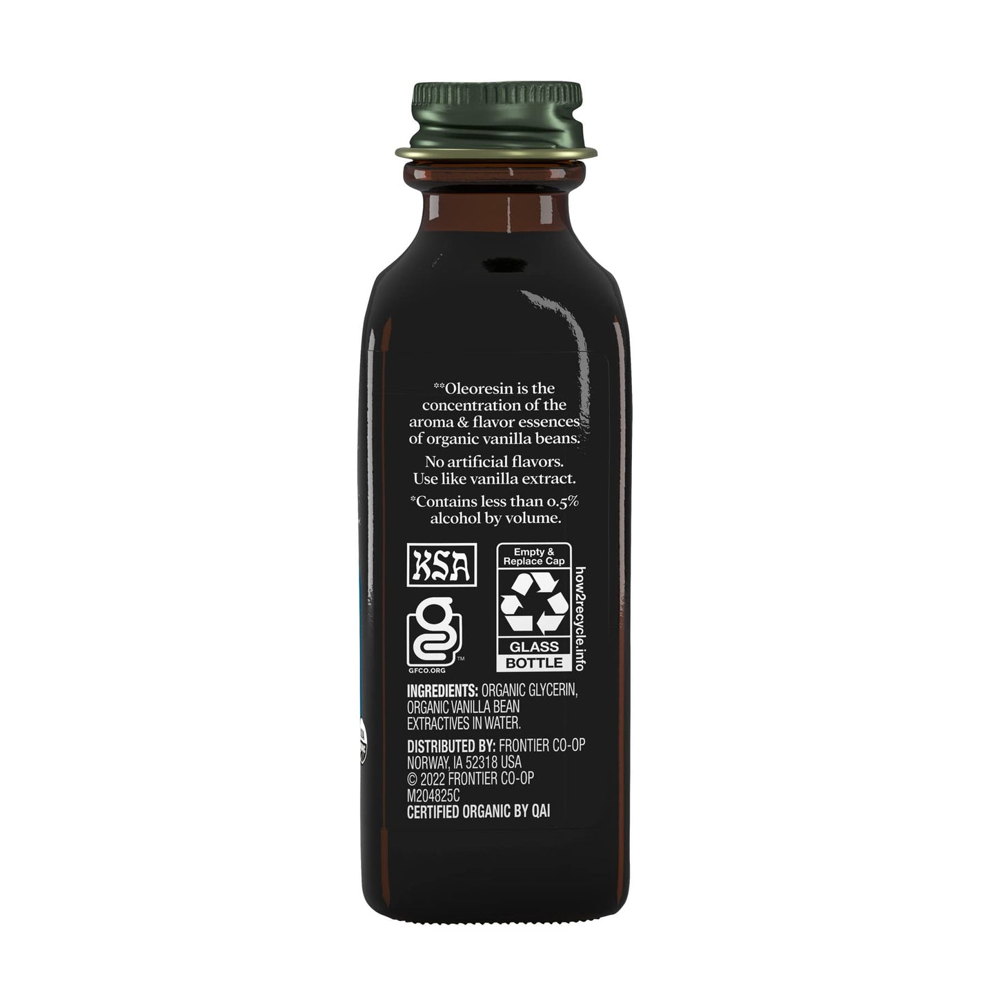 Simply Organic Vanilla Flavoring, Non-  ic, Certified Organic, Vegan, 2 oz, Pack of 6